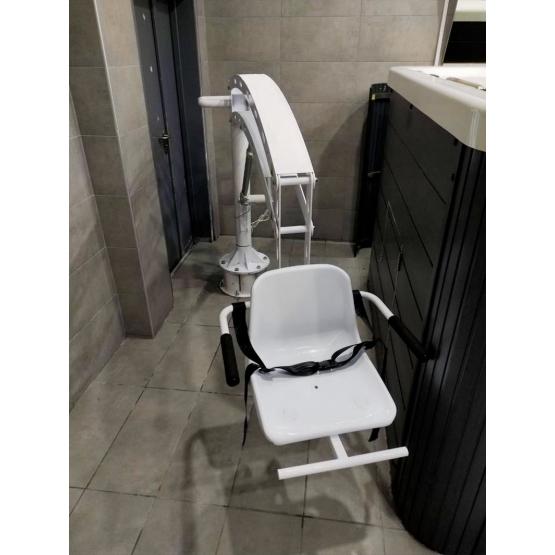 Lève-personne piscine PMR AQUACCESS ELEVATED pour spa et piscine hors sol
