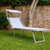 Transat PMR surélevé Sunbed pour plage, jardin et terrasse