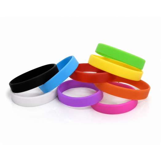 Bracelets silicone vierge pour piscine - Lot 100