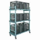 Armoire de Rangement Mobile en PVC