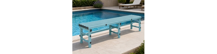 Banc Vestiaire Plastique PVC