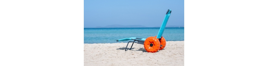 Fauteuil de mise à l’eau PMR